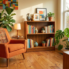 Teak Mid-Century Bookcase - view 4