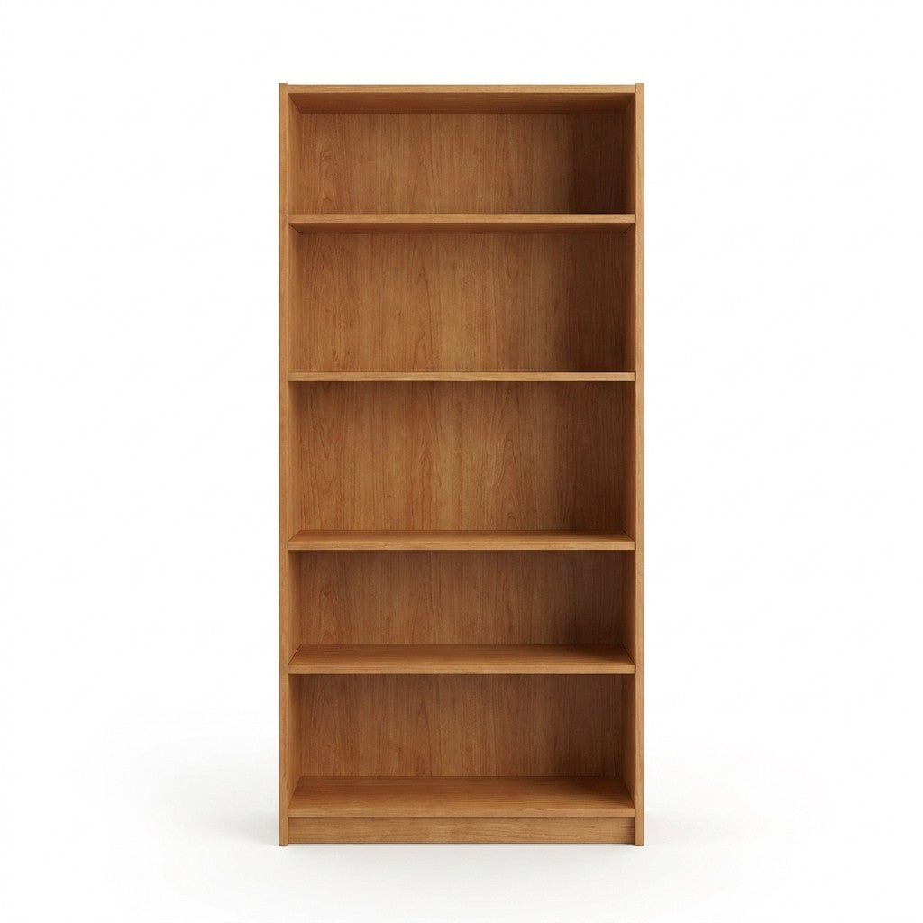 Teak Mid-Century Bookcase - consignment furniture Portland