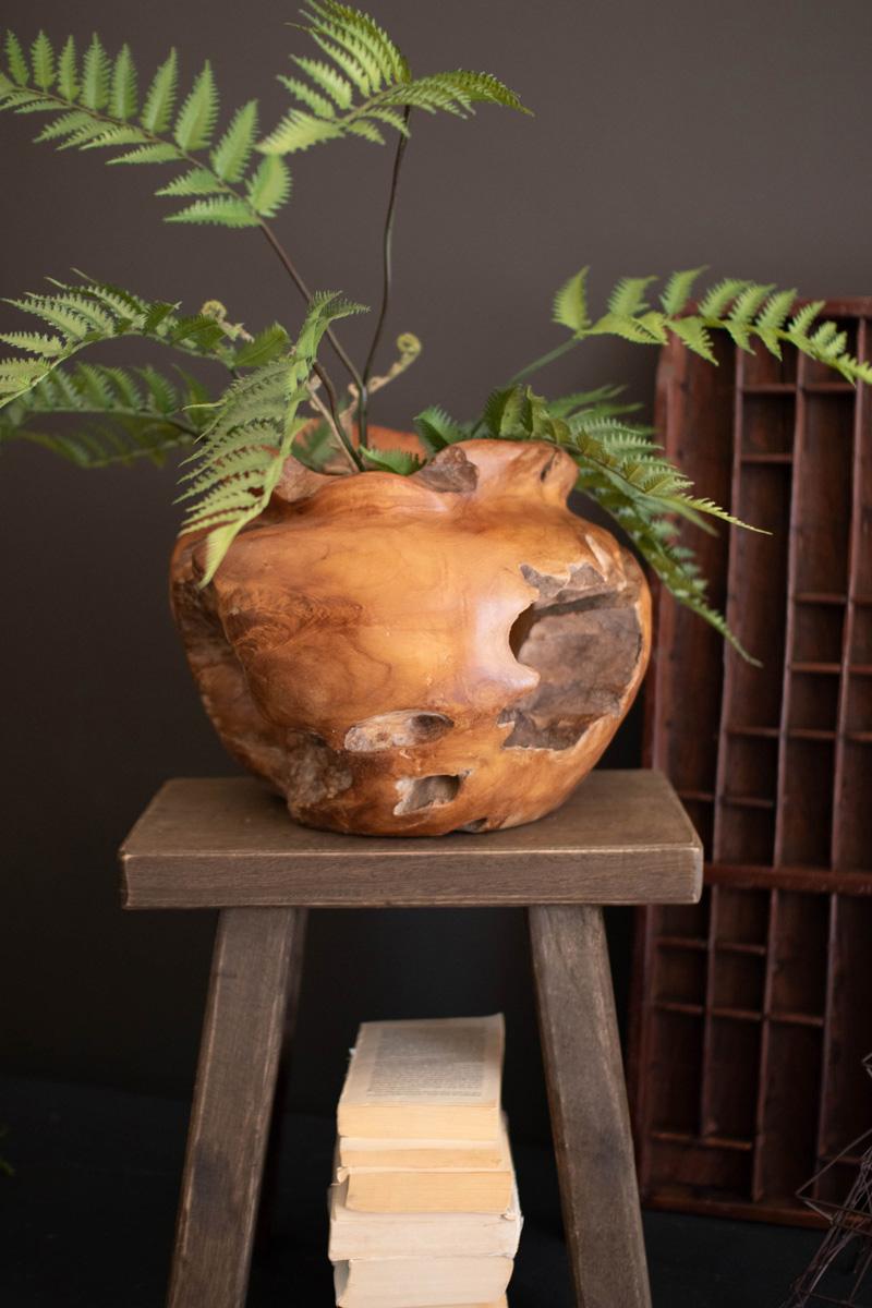 Teakwood Urn — What&