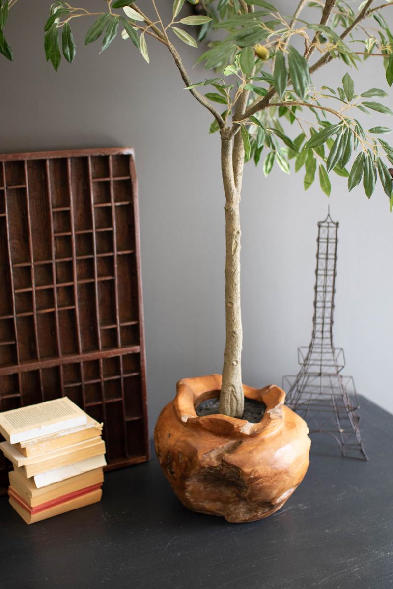 Teakwood Urn — view 4