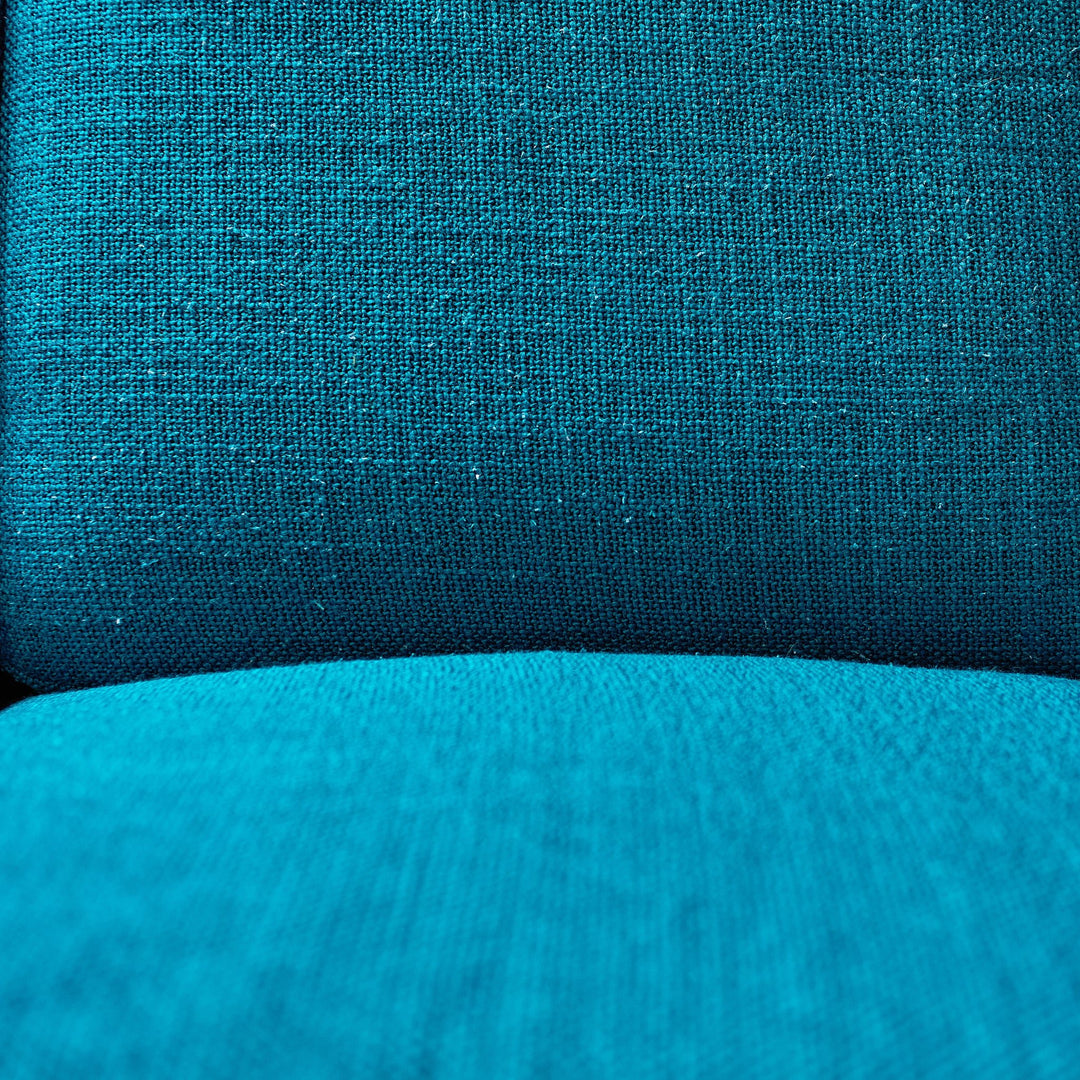 Teal Sofa detail view 3 - Whats New Furniture - Portland, Oregon