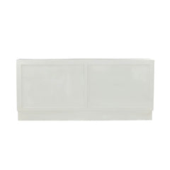 Tempo Sideboard in White Wash back view - arched door sideboard by LH Imports - Whats New Furniture Portland OR