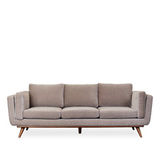 The Powell Sofa back view - mid-century padded-arm sofa private label - Whats New Furniture Portland OR