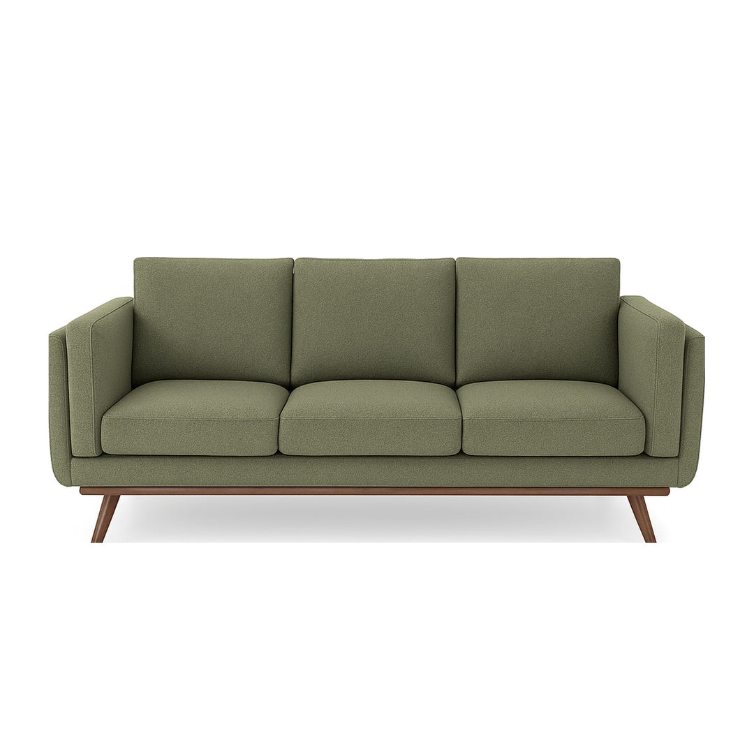 The Powell Sofa - mid-century padded-arm sofa private label - Whats New Furniture Portland OR