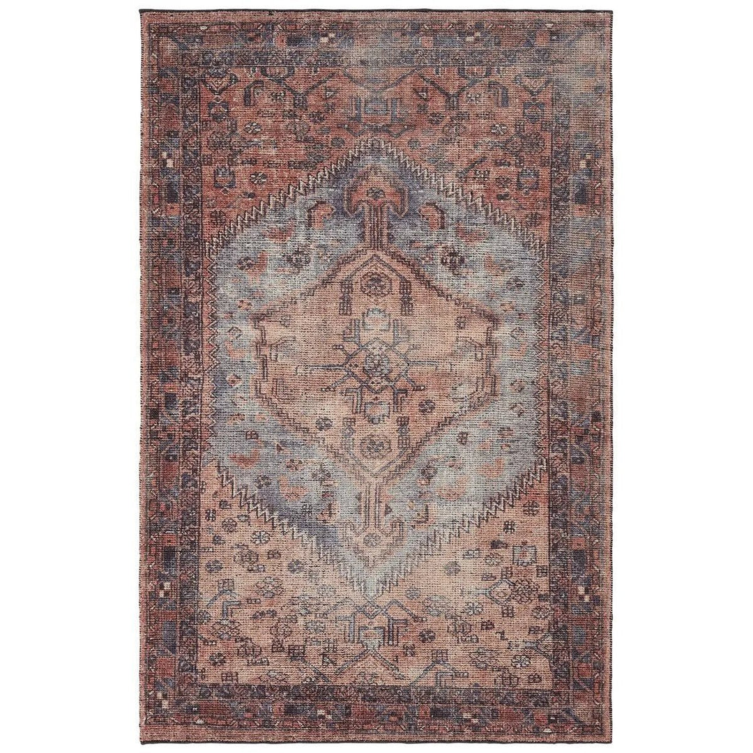 Theo Handwoven Rug in Eloise - handwoven medallion area rug by Jaipur Living - Whats New Furniture Portland OR