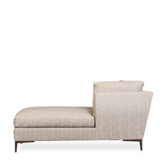 Down Filled Patterened Chaise - What&