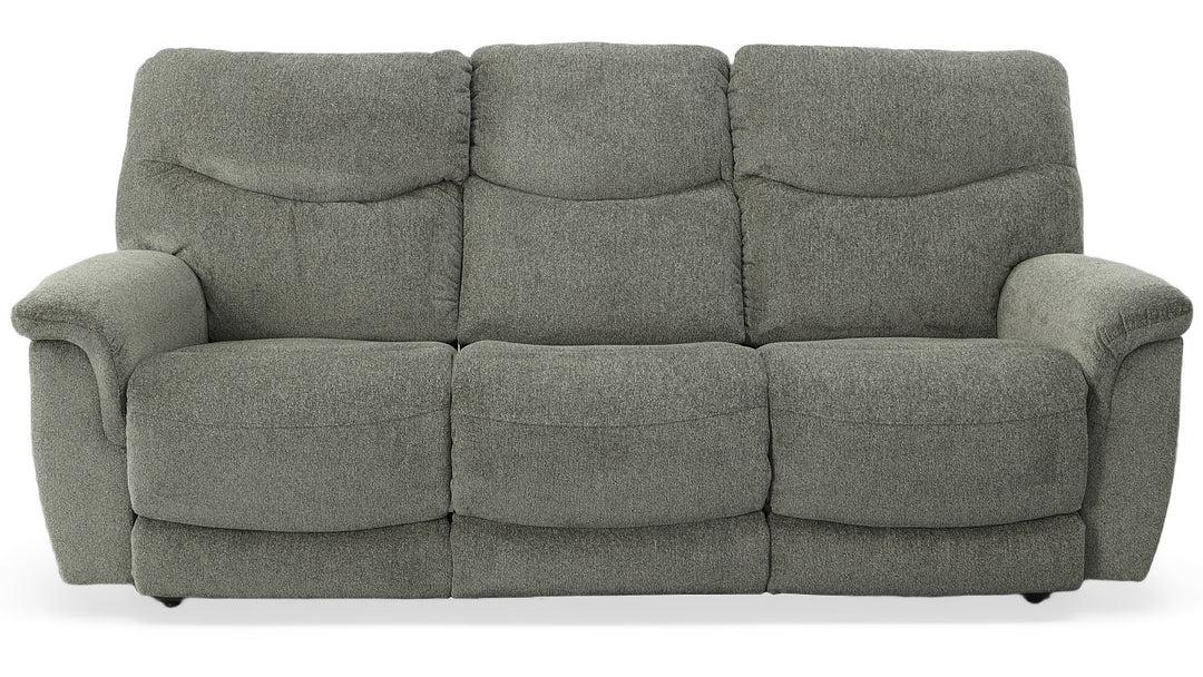 Tillamook power reclining sofa by Stanton, made in Canby Oregon