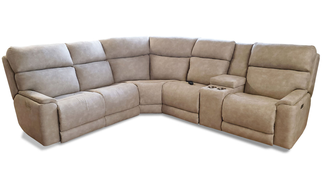 Timberline reclining sectional configuration by Stanton