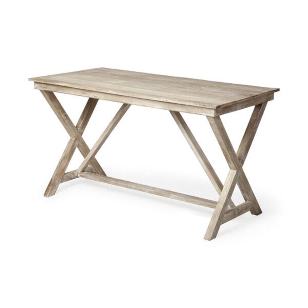 Tracy Office Desk in Natural - natural office desk - Whats New Furniture Portland OR