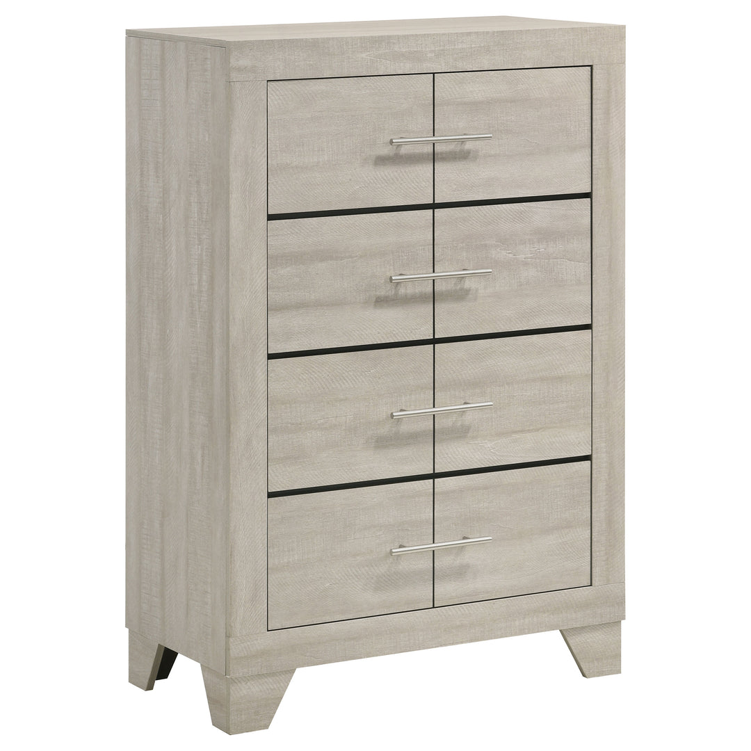 Trenton 4-drawer Bedroom Chest of Drawers Rustic Cream - What&