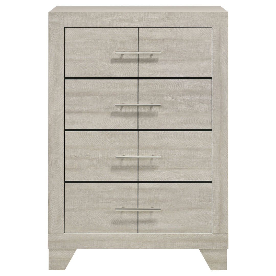 Trenton 4-drawer Bedroom Chest of Drawers Rustic Cream - What&