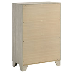 Trenton 4-drawer Bedroom Chest of Drawers Rustic Cream - What&