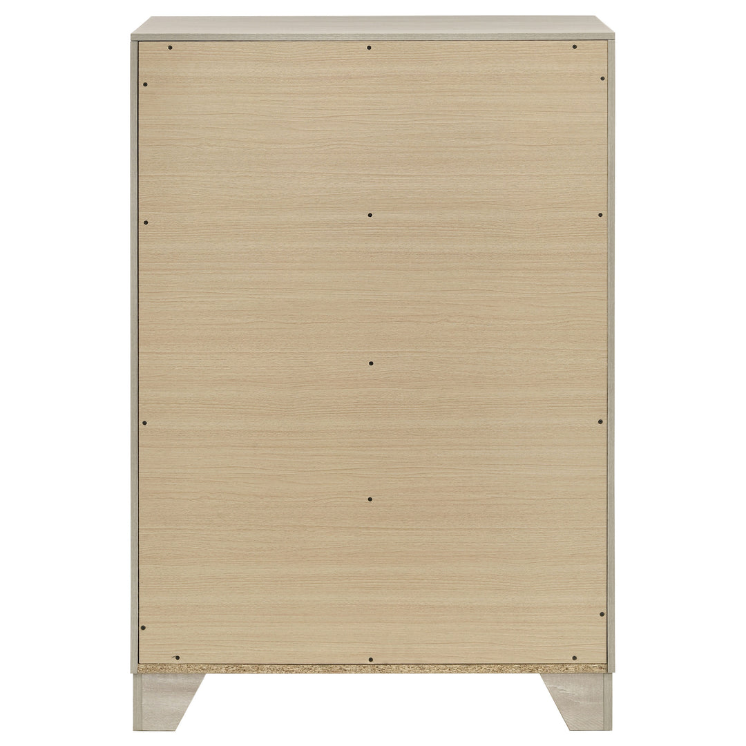 Trenton 4-drawer Bedroom Chest of Drawers Rustic Cream - What&