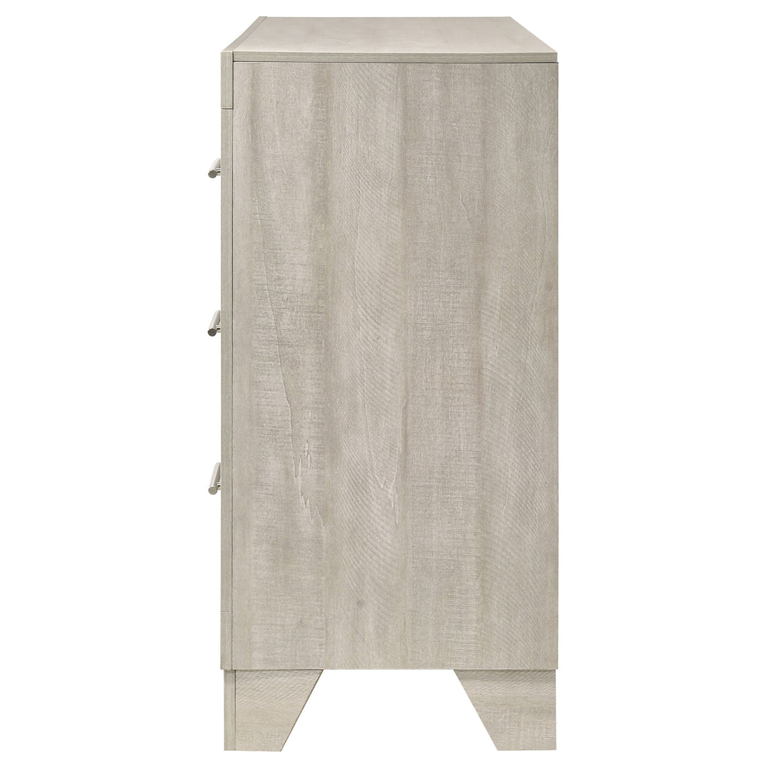 Trenton 6-drawer Bedroom Dresser Rustic Cream - What&