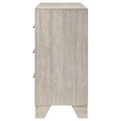 Trenton 6-drawer Bedroom Dresser Rustic Cream - What&