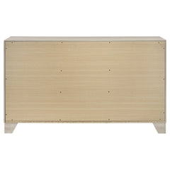 Trenton 6-drawer Bedroom Dresser Rustic Cream - What&