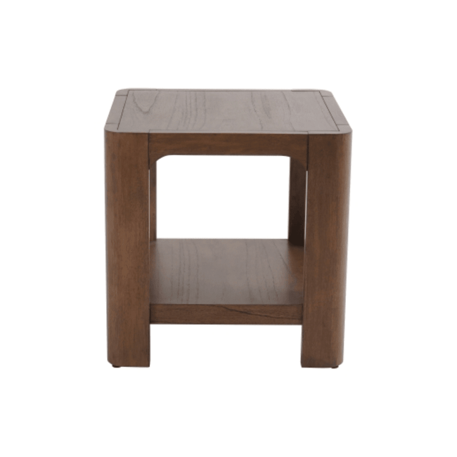 Trevin KD Side/End Table in Walnut - side end table by NPD - Whats New Furniture Portland OR