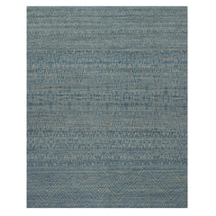 Tribu Rug in Blue/Grey - What&