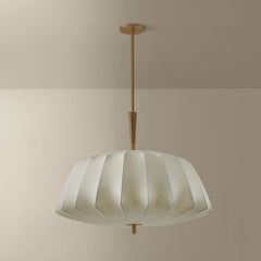 Flinders Pendant, Patina Brass by Troy Lighting detail view - Whats New Furniture Portland OR