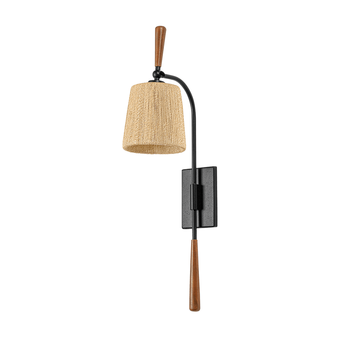 Harlyn Wall Sconce, Textured Black by Troy Lighting - product view
