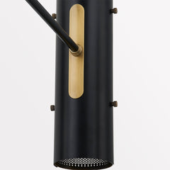 Mikka 16-Light Chandelier, Patina Brass and Soft Black by Troy Lighting detail view 3 - Whats New Furniture Portland OR