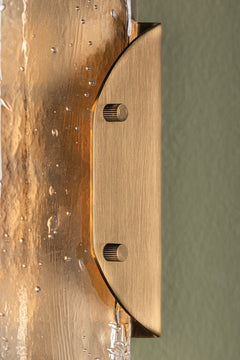 Nordic Wall Sconce, Patina Brass by Troy Lighting detail view 4 - Whats New Furniture Portland OR