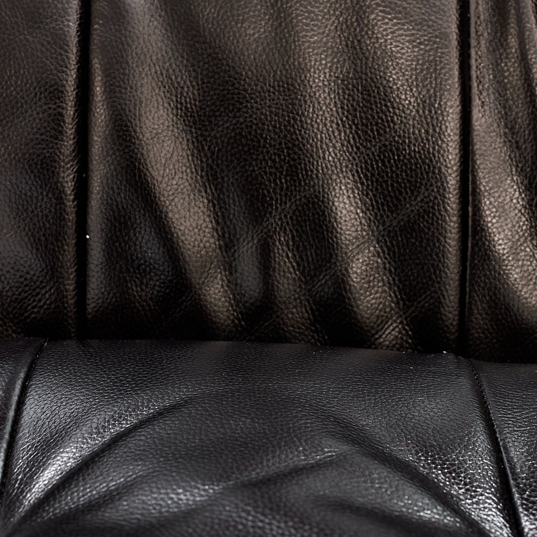 Tufted Leather Sofa detail view 5 - What&