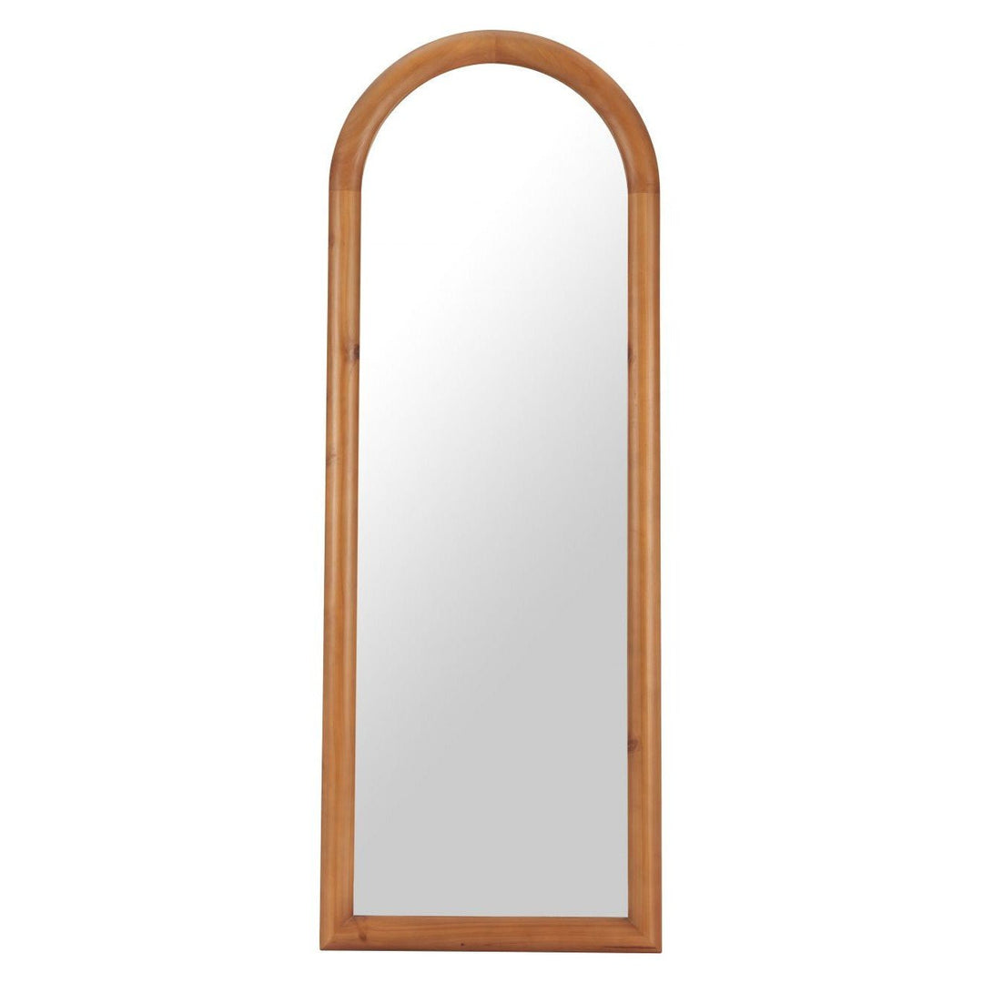 Tur Mirror in Nature - tall wood mirror by Zuo - Whats New Furniture Portland OR