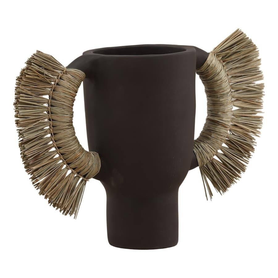 Umberly Vase Brown Large by Dovetail - product view