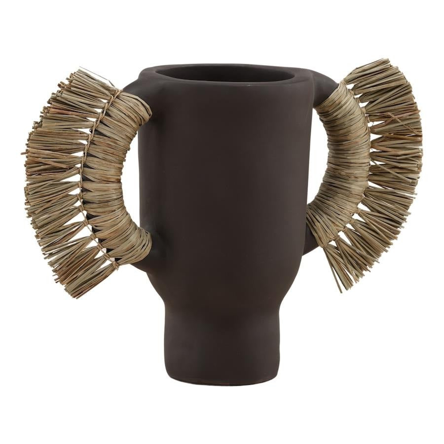 Umberly Vase Brown Small by Dovetail - product view