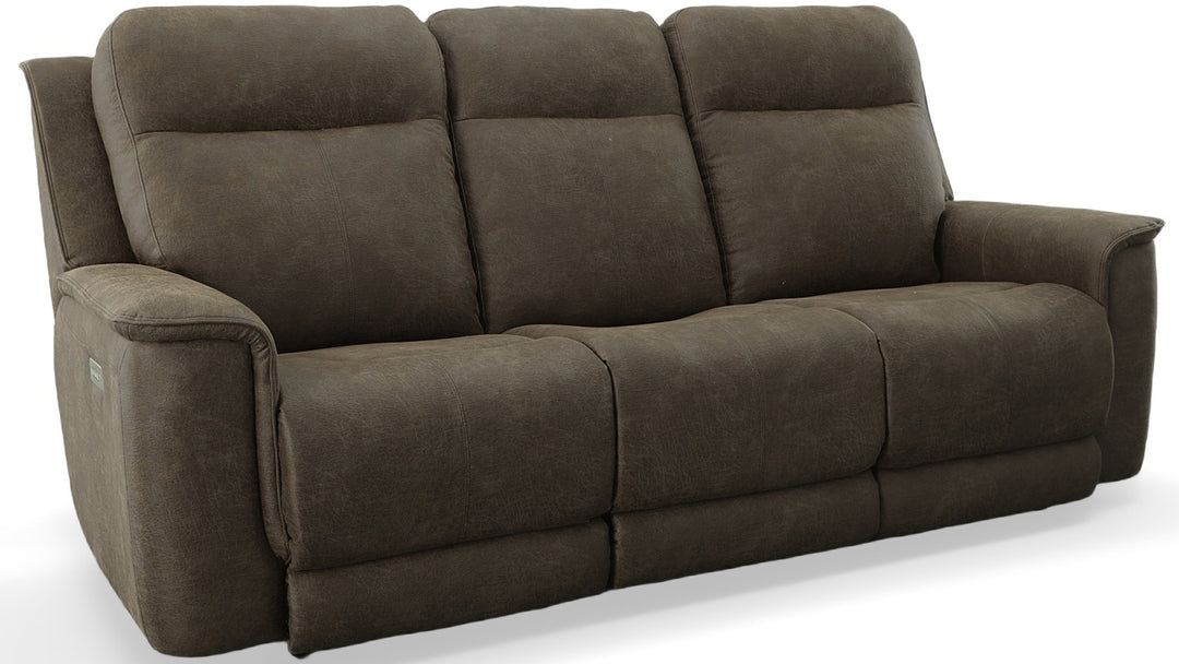 Umpqua power reclining sofa by Stanton, made in Canby Oregon