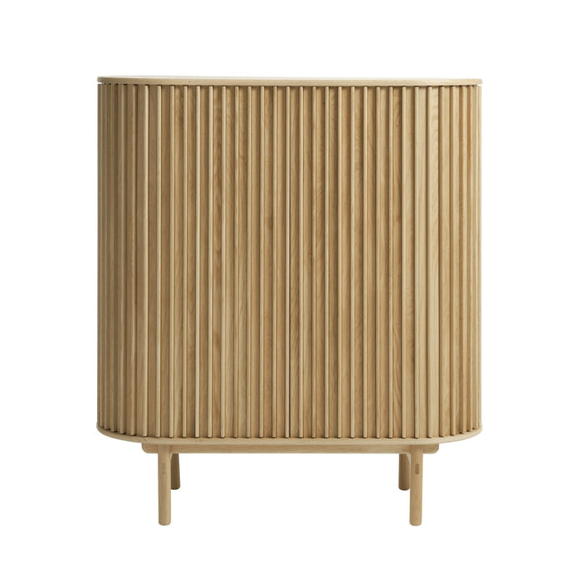Carno Cabinet in Natural Oak front view - cabinet by Unique Furniture - Whats New Furniture Portland OR