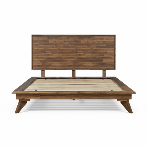 Denali American Walnut Queen Bed - Whats New Furniture - Portland, Oregon