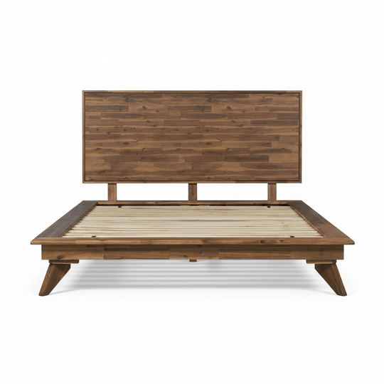 Denali American Walnut Queen Bed - Whats New Furniture - Portland, Oregon
