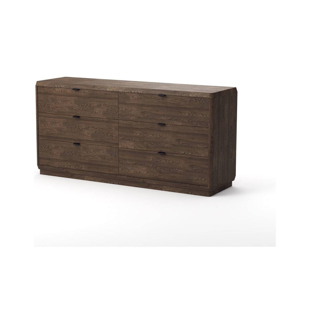 Natu Double Dresser in Dark Espresso front view - double dresser by Unique Furniture - Whats New Furniture Portland OR