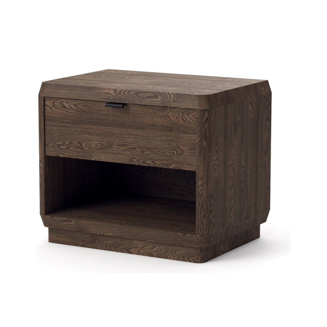 Natu Nightstand in Espresso front view - nightstand by Unique Furniture - Whats New Furniture Portland OR