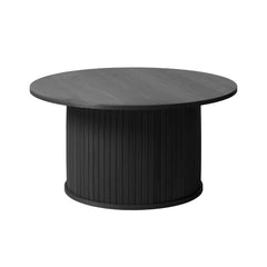 Nola Coffee Table in Black Oak front view - coffee table by Unique Furniture - Whats New Furniture Portland OR