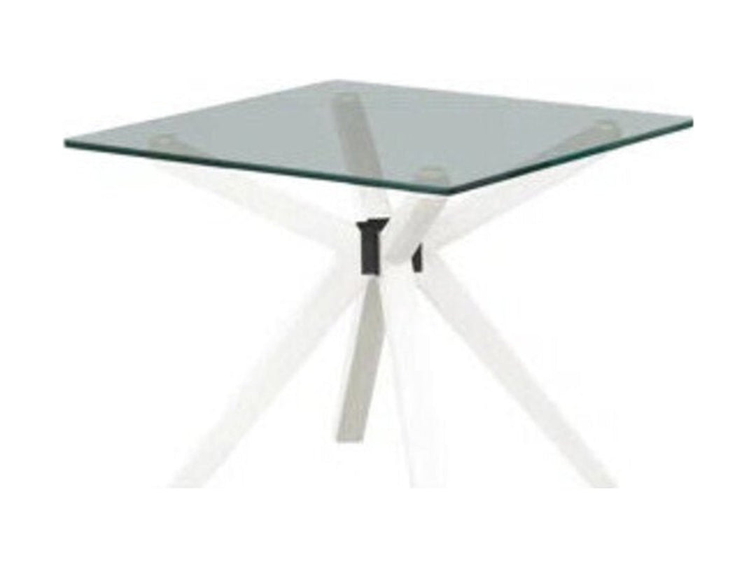 Rainier Side Table in White - Whats New Furniture - Portland, Oregon