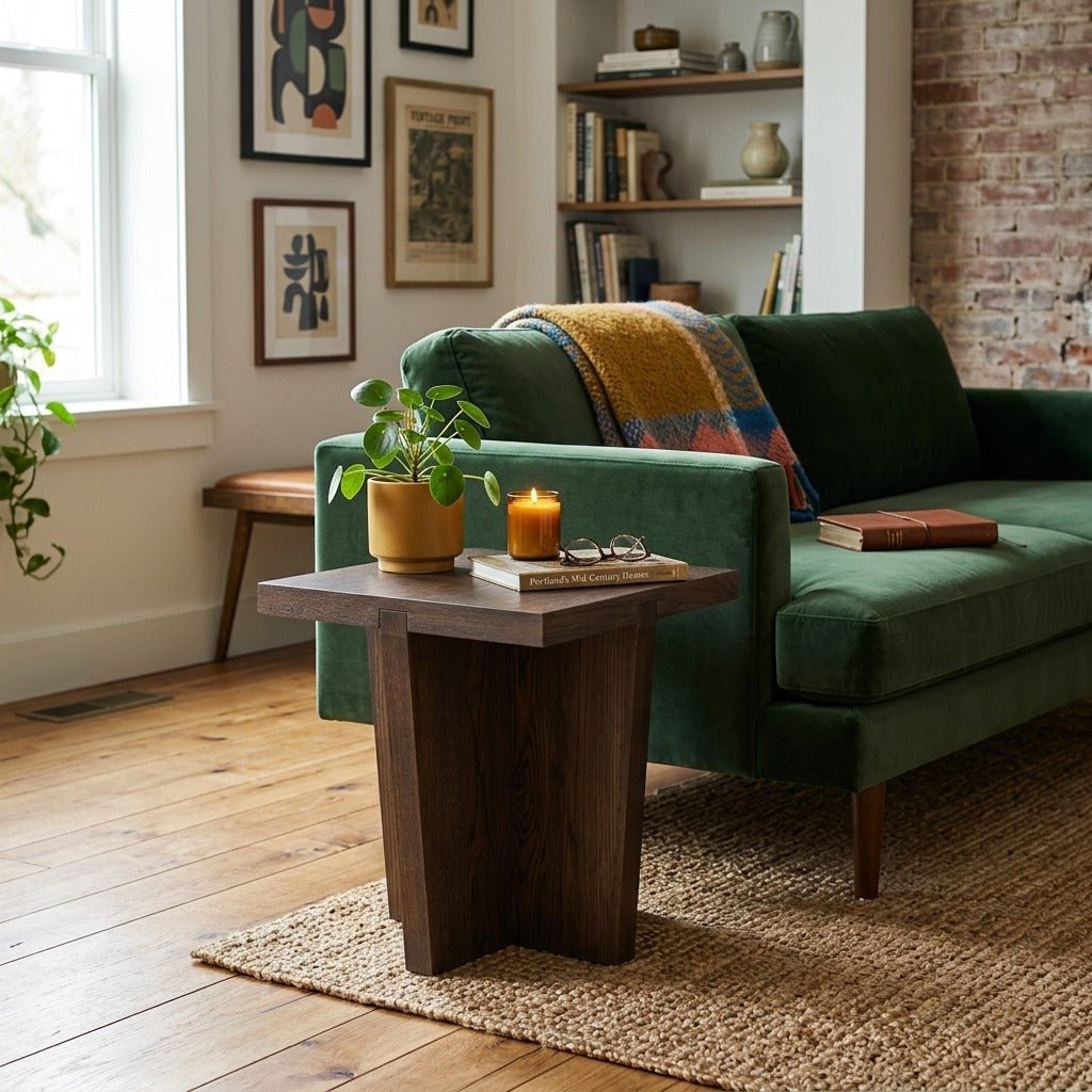 Rock End Table - Lifestyle - What&