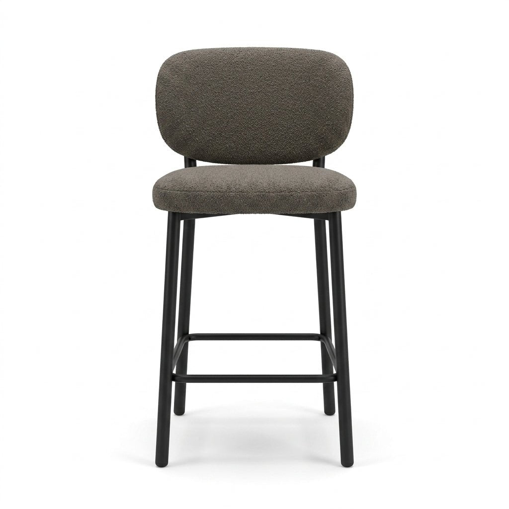 Swan Counter Stool in Cedar front view - counter stool by Unique Furniture - Whats New Furniture Portland OR