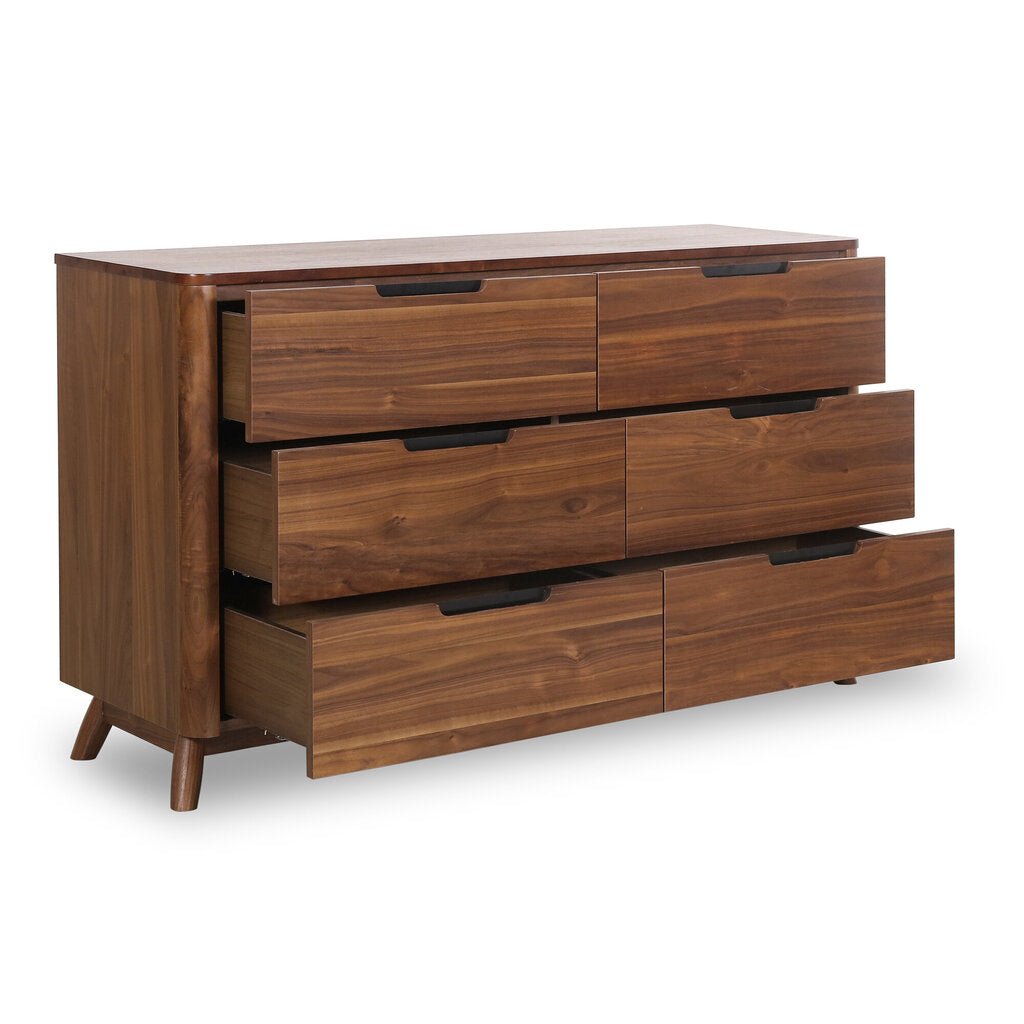 Tahoe 6 Drawer Dresser | Walnut Tahoe 6 Drawer Dresser | Walnut