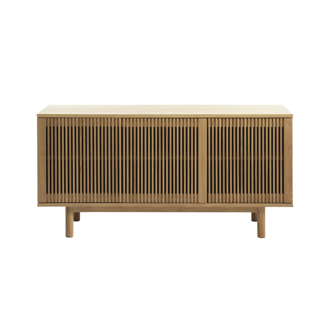 Tiber Sideboard in Natural Oak front view - sideboard by Unique Furniture - Whats New Furniture Portland OR
