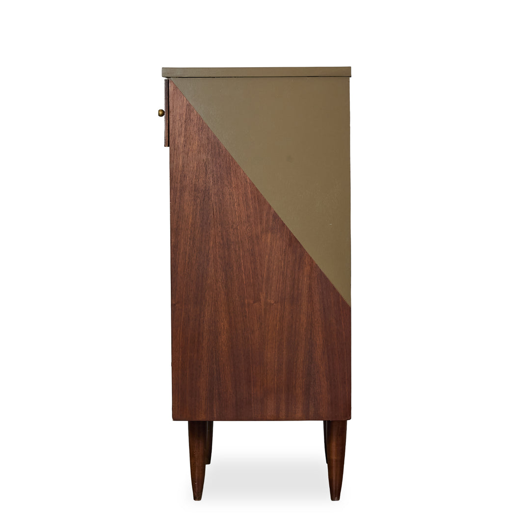 Upcycled Dresser detail view 3 - Whats New Furniture - Portland, Oregon