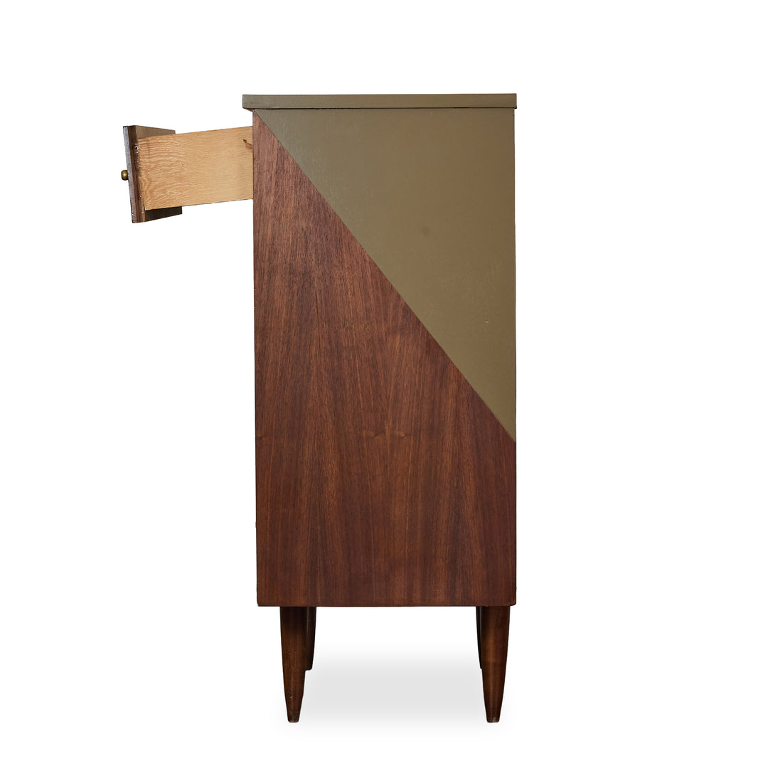 Upcycled Dresser detail view 4 - Whats New Furniture - Portland, Oregon
