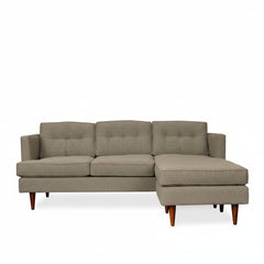 Urban Sofa Chaise - front view - mid-century modern sofas - Whats New Furniture Portland OR