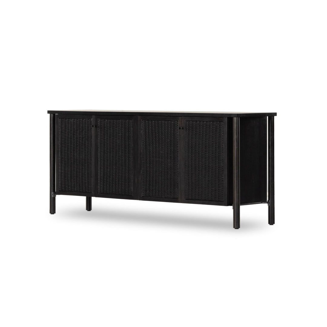Veta Sideboard Black Wash Mango