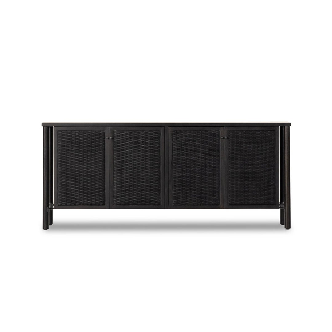 Veta Sideboard Black Wash Mango