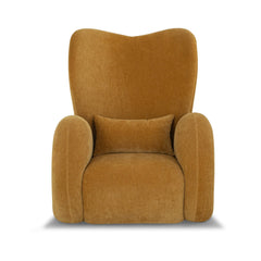 Victoria Accent Wing Chair in Canna Fennel configuration shot - oversized wingback accent chair private label - Whats New Furniture Portland OR
