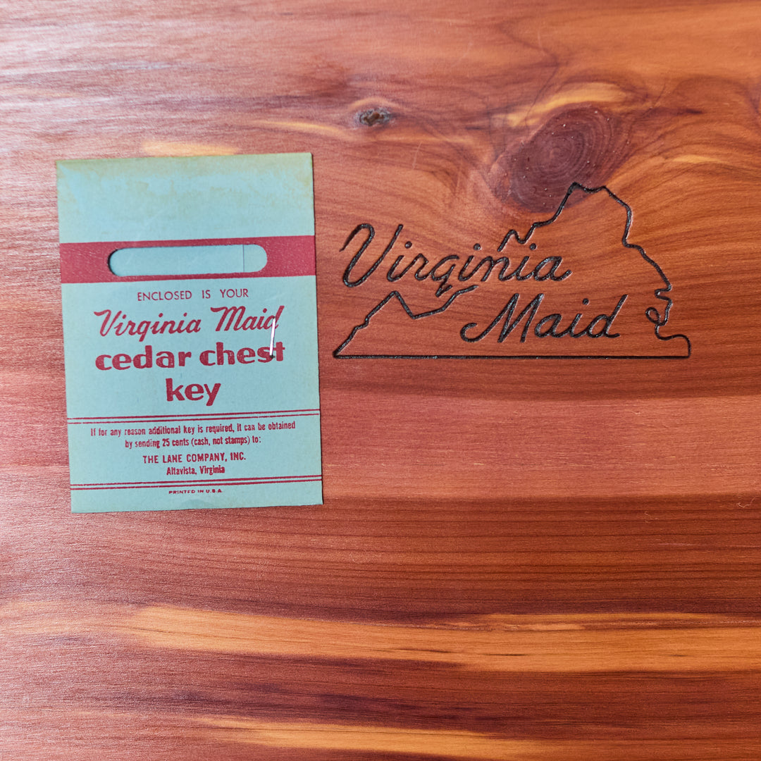 Vintage Cedar Chest detail view 7 - Whats New Furniture - Portland, Oregon