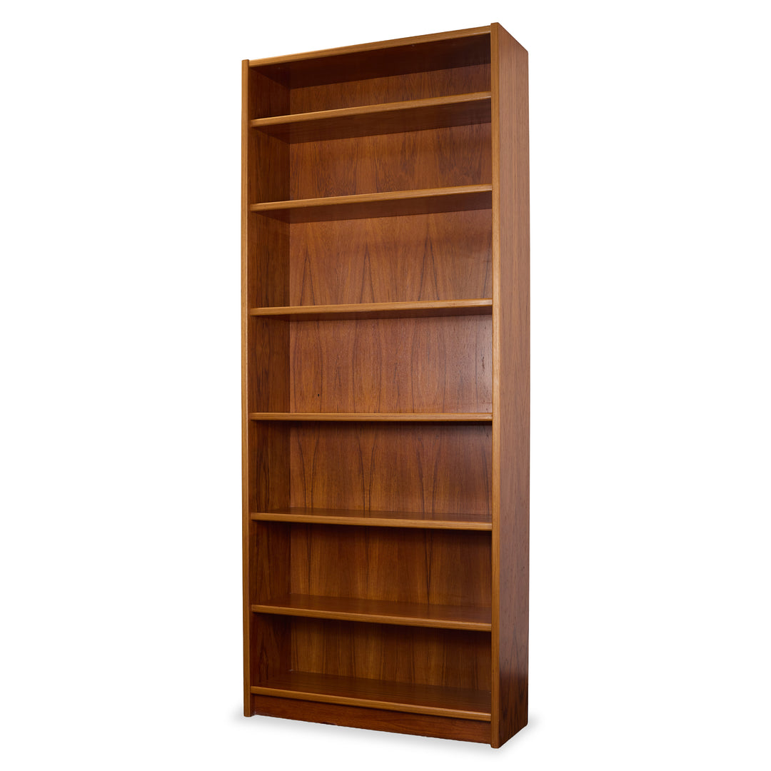 Vintage Danish Bookcase detail view - Whats New Furniture - Portland, Oregon